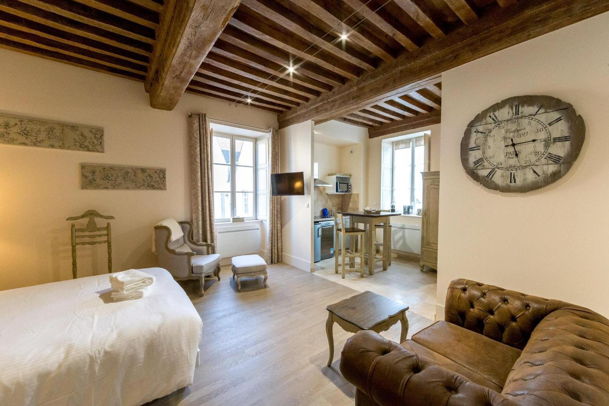 Le Cara - 4 Appartements Calmes Et Chics Au Coeur De Beaune Beaune  Zimmer foto